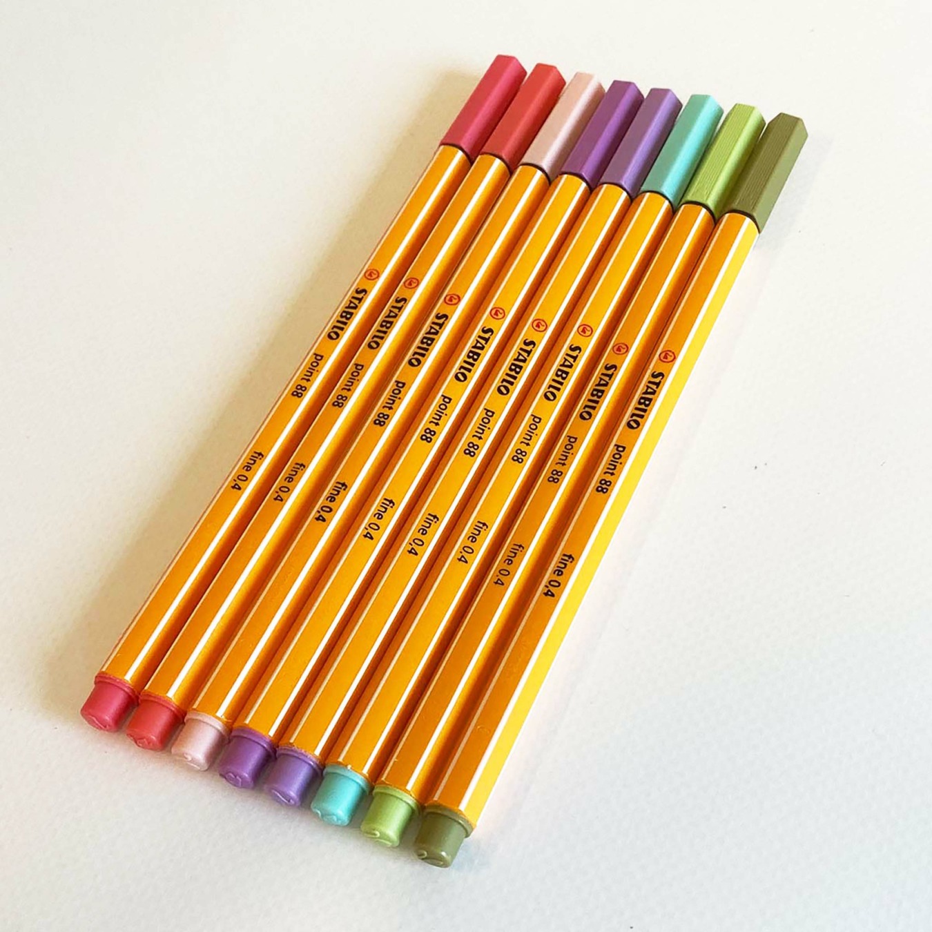 STABILO point 88 Fineliner 8er Pack neuen Farben 3
