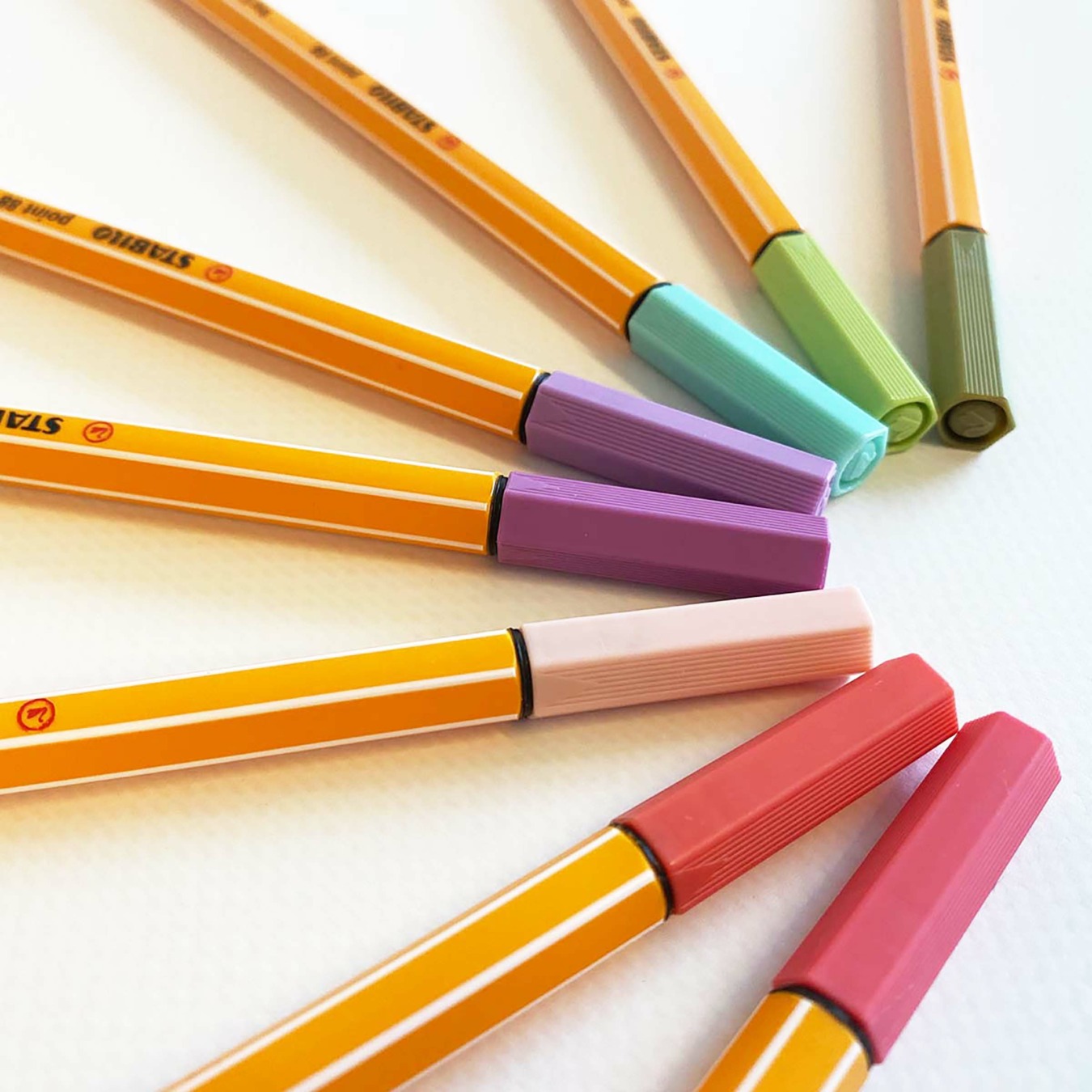 STABILO point 88 Fineliner 8er Pack neuen Farben 5