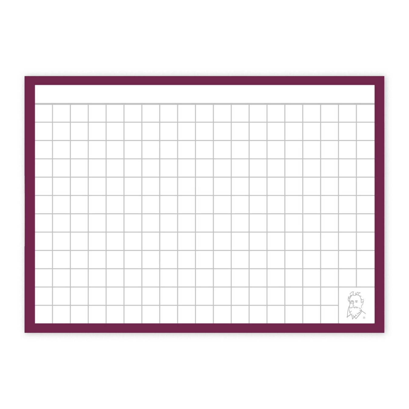 Leitner Flashcards® Karteikarten A7 lila kariert