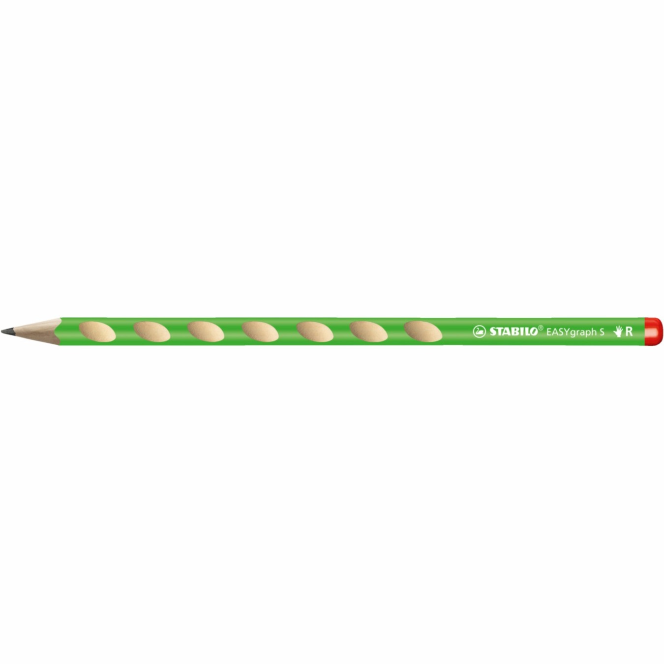 STABILO EASYgraph S Dreikant-Bleistift für Rechtshänder grün