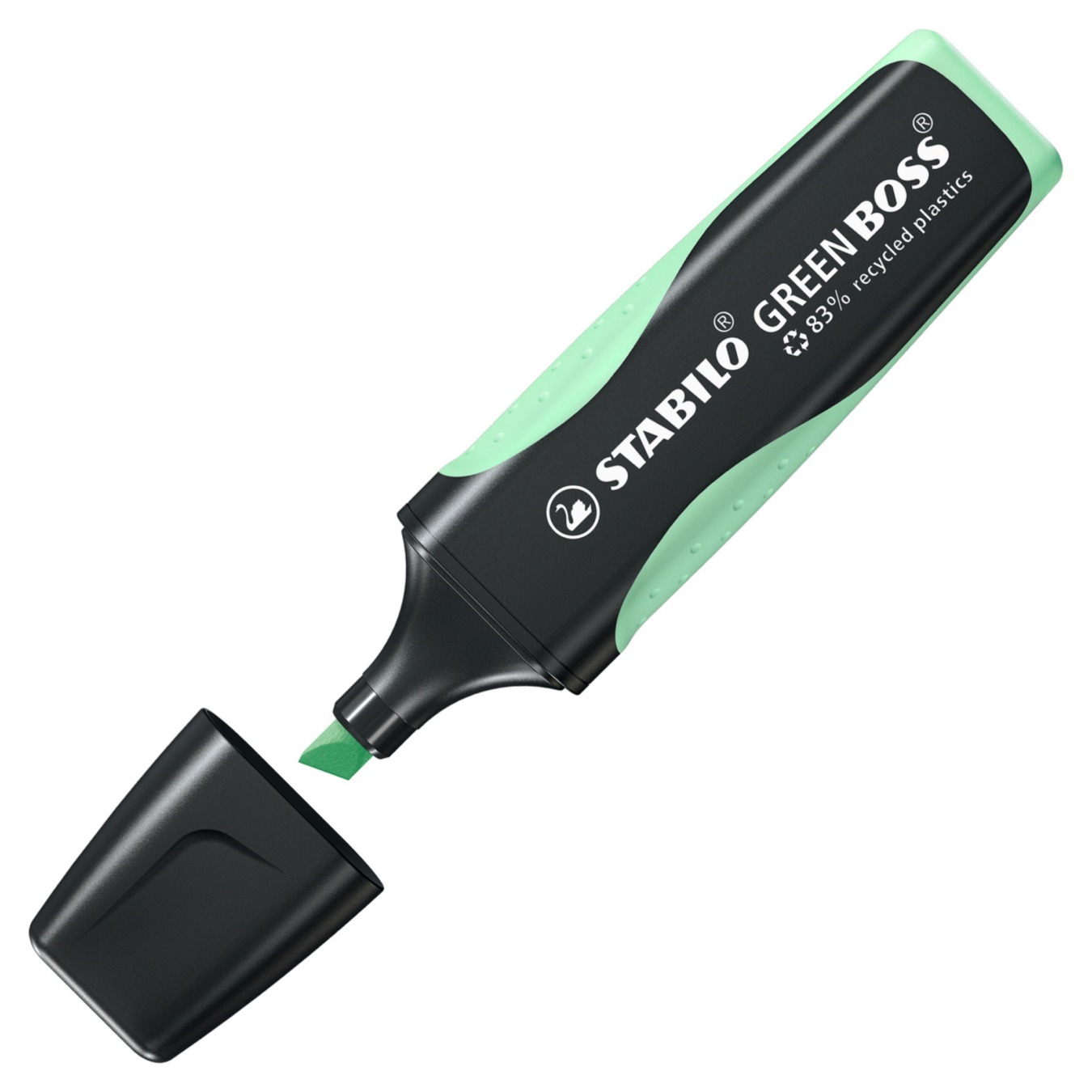 Stabilo Greenboss Pastel Hauch von Minzgrün geoffnet