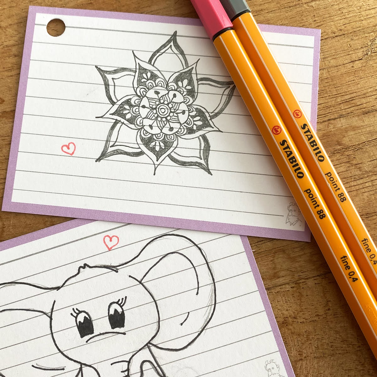 Handpicked by Paulien doodling 1