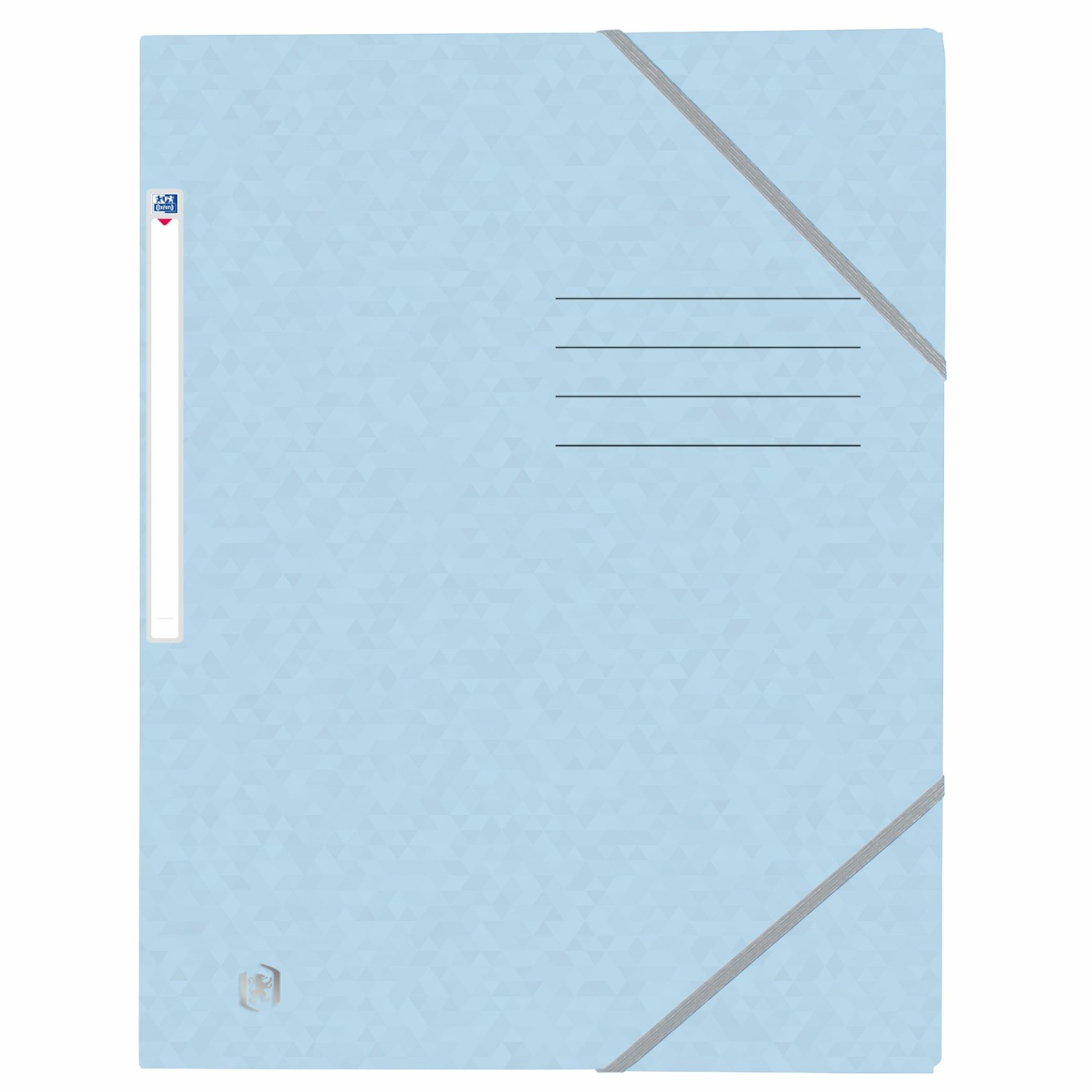 Sammelmappe A4 Pappe pastell blau