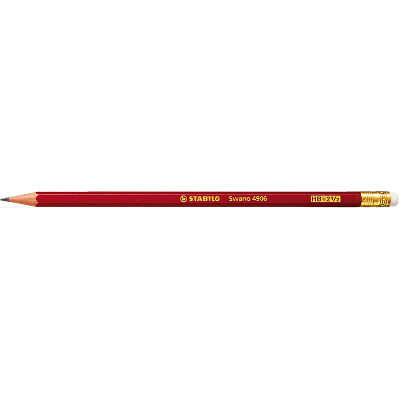STABILO Swano Bleistift mit radiergummi