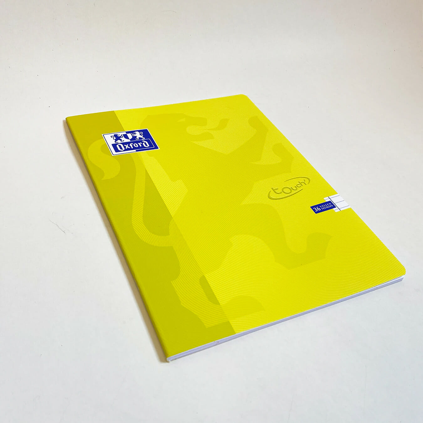 OXFORD Touch Schulheft A4 liniert lime side