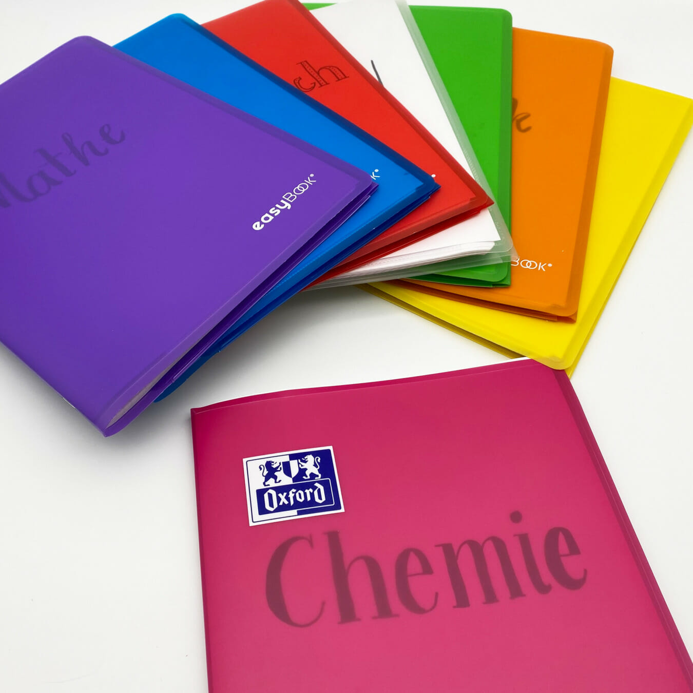 Jedes Fach eine Farbe