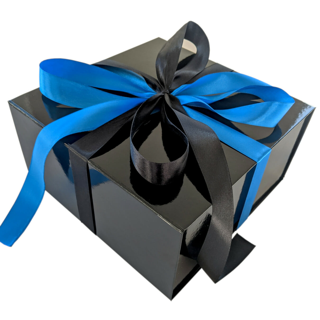 Geschenkschachtel Schwarz mit seidenband
