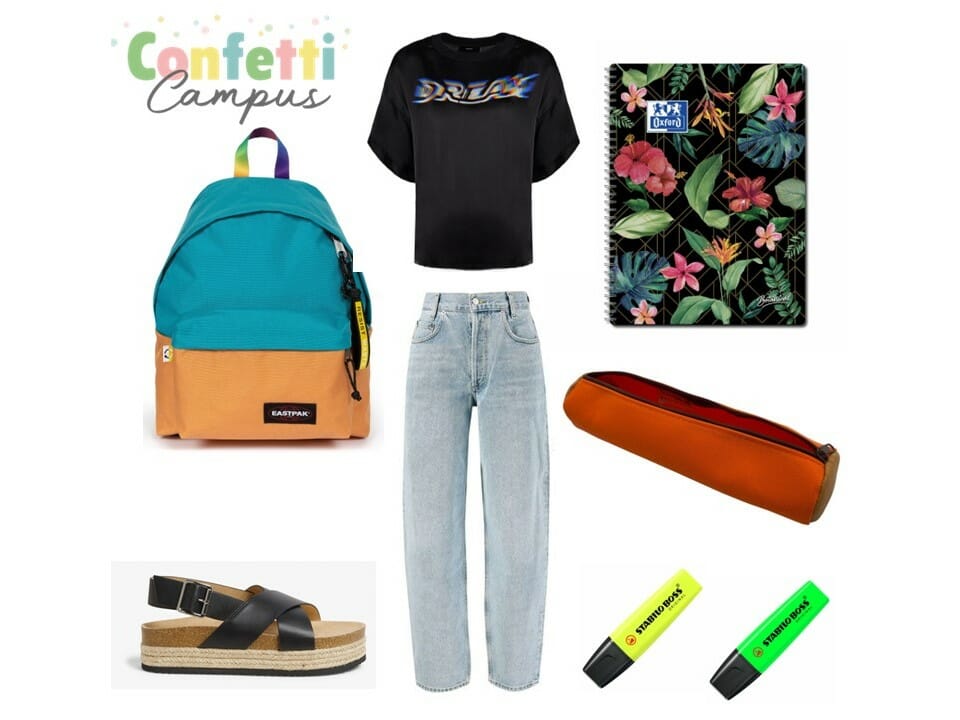Teenager Outfit für die Schule