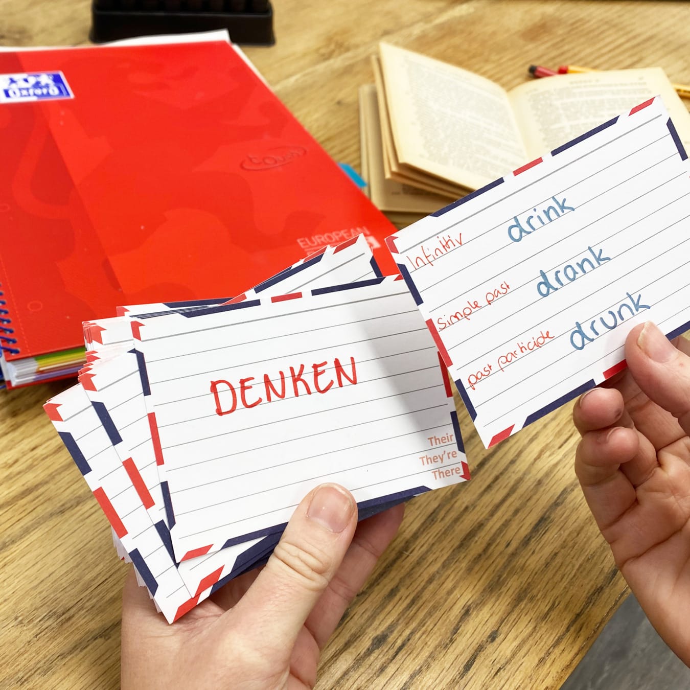 Flashen mit Flashcards