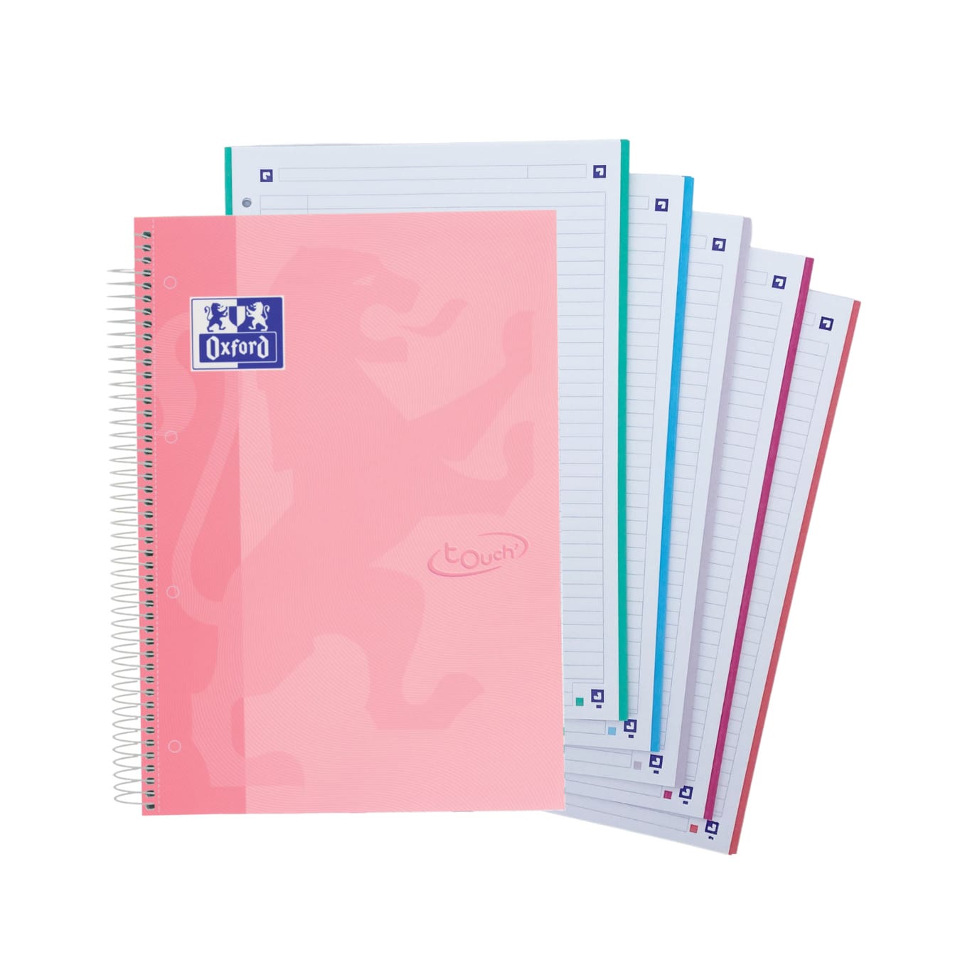 Oxford European Book 5 liniert rosa