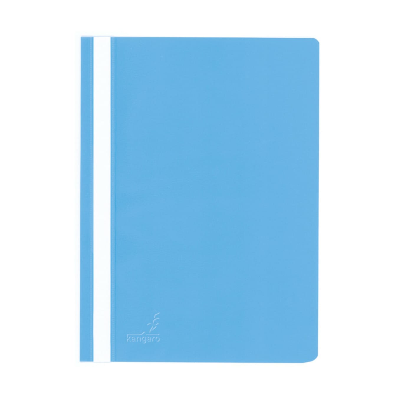 Hellblauer Schnellhefter Plastik a4