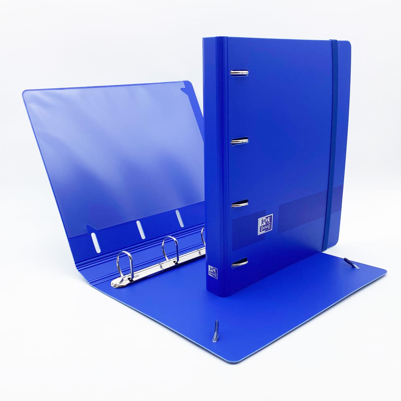 Extra leichtes Ringbuch blau Oxford