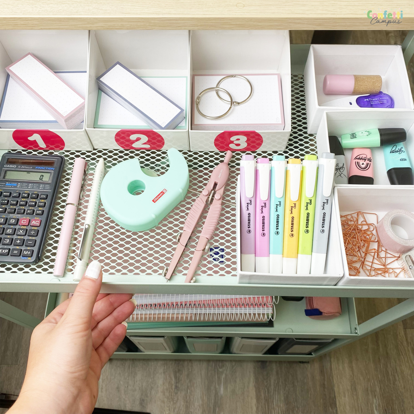 asthetic drawer
