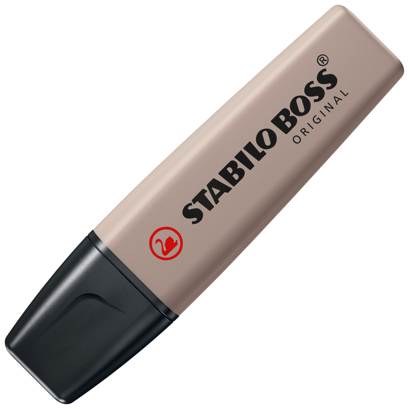 Grau-brauner Textmarker