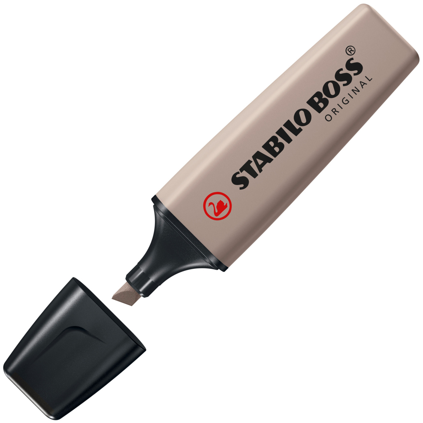 stabilo marker geöffnet stein sand farbe