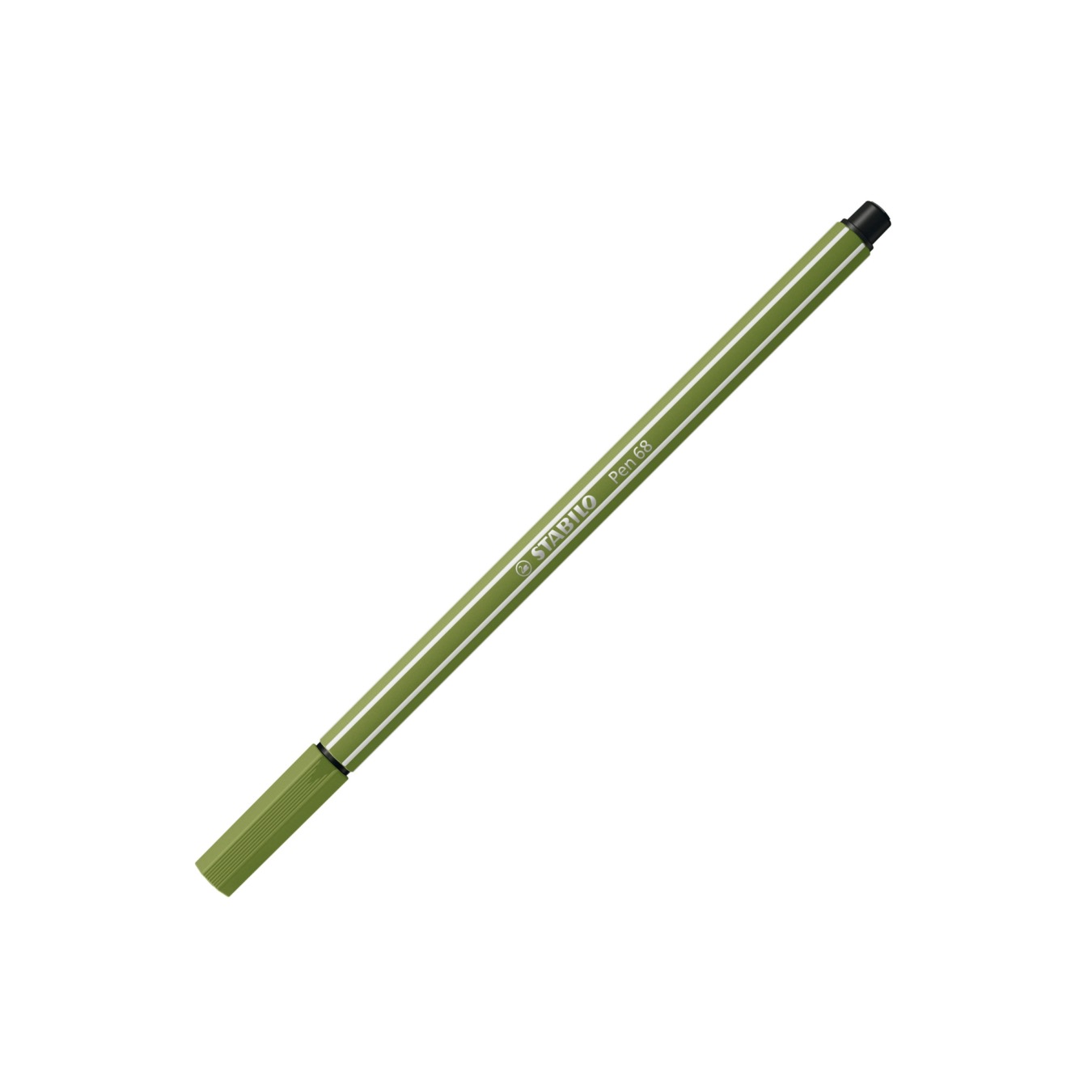STABILO Pen 68 Premium-Filzstift Einzelstift Mossgrün