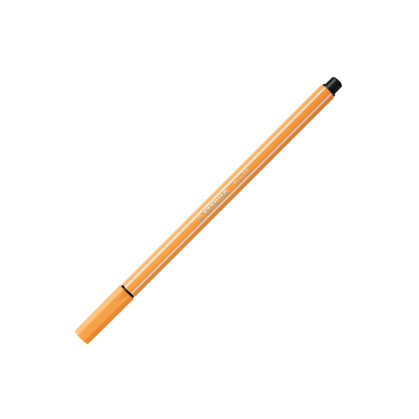 STABILO Pen 68 Premium-Filzstift Einzelstift Papaya