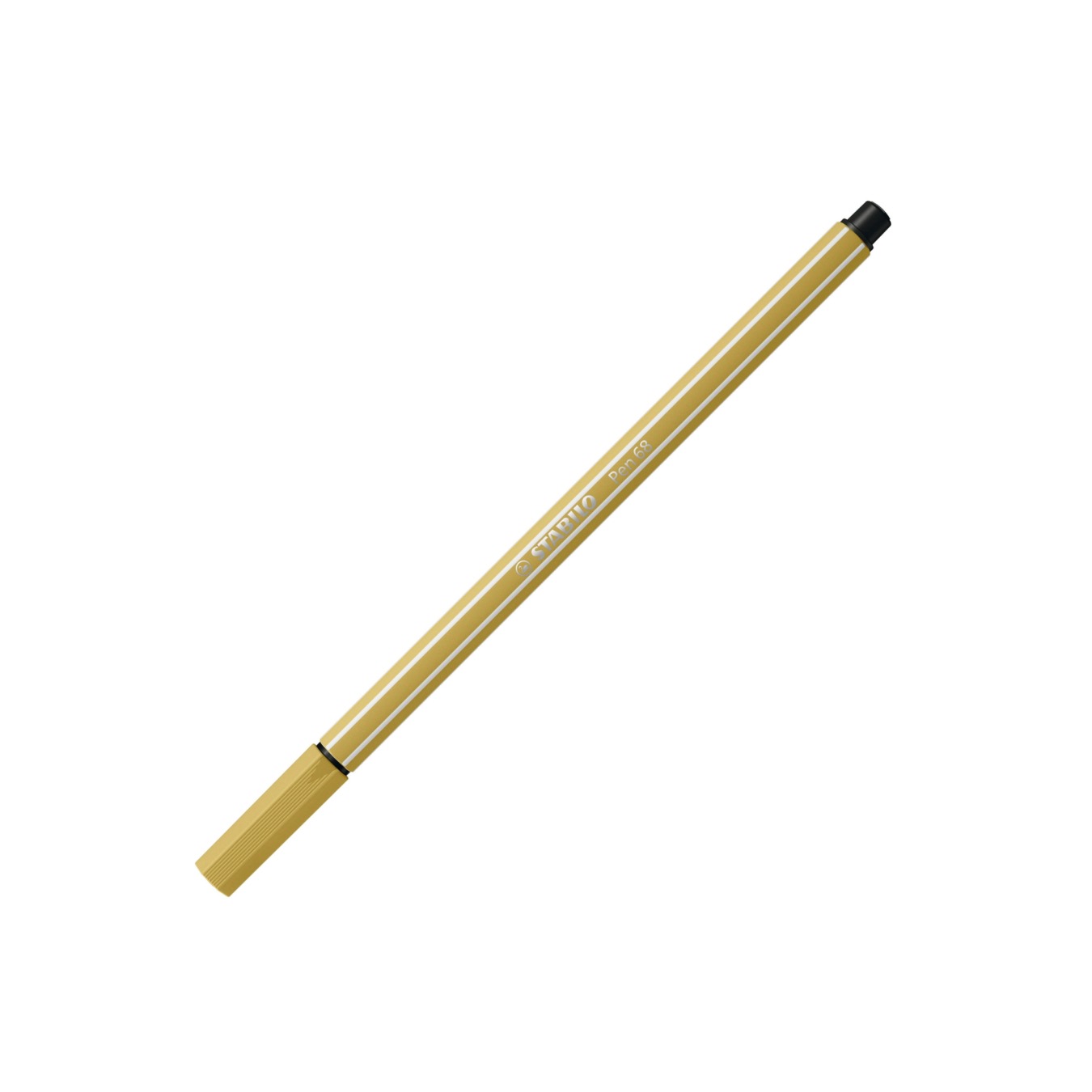 STABILO Pen 68 Premium-Filzstift Einzelstift Khaki