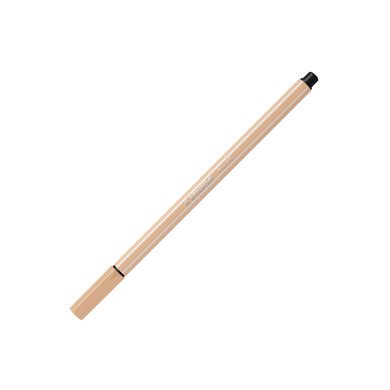 STABILO Pen 68 Premium-Filzstift Einzelstift Beige