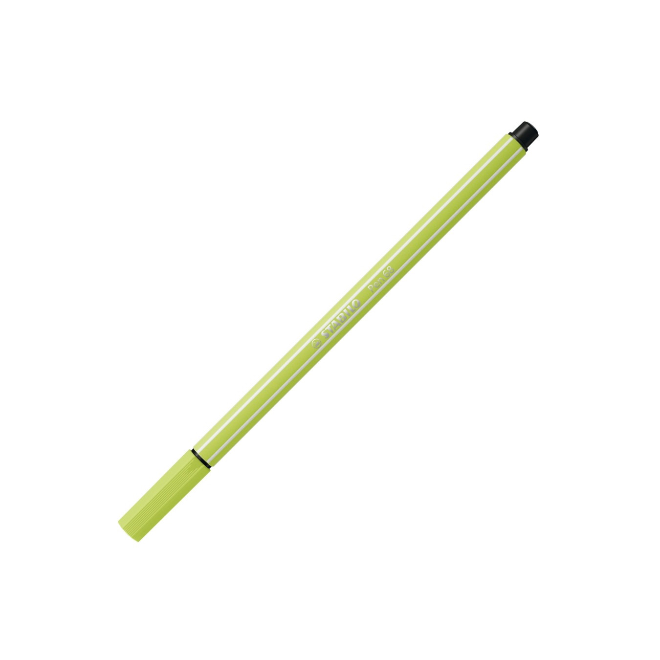 STABILO Pen 68 Premium-Filzstift Einzelstift Limettengrün