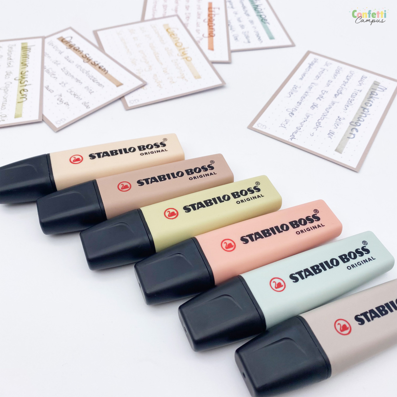 STABILO BOSS ORIGINAL Textmarker NatureCOLORS 6er Pack