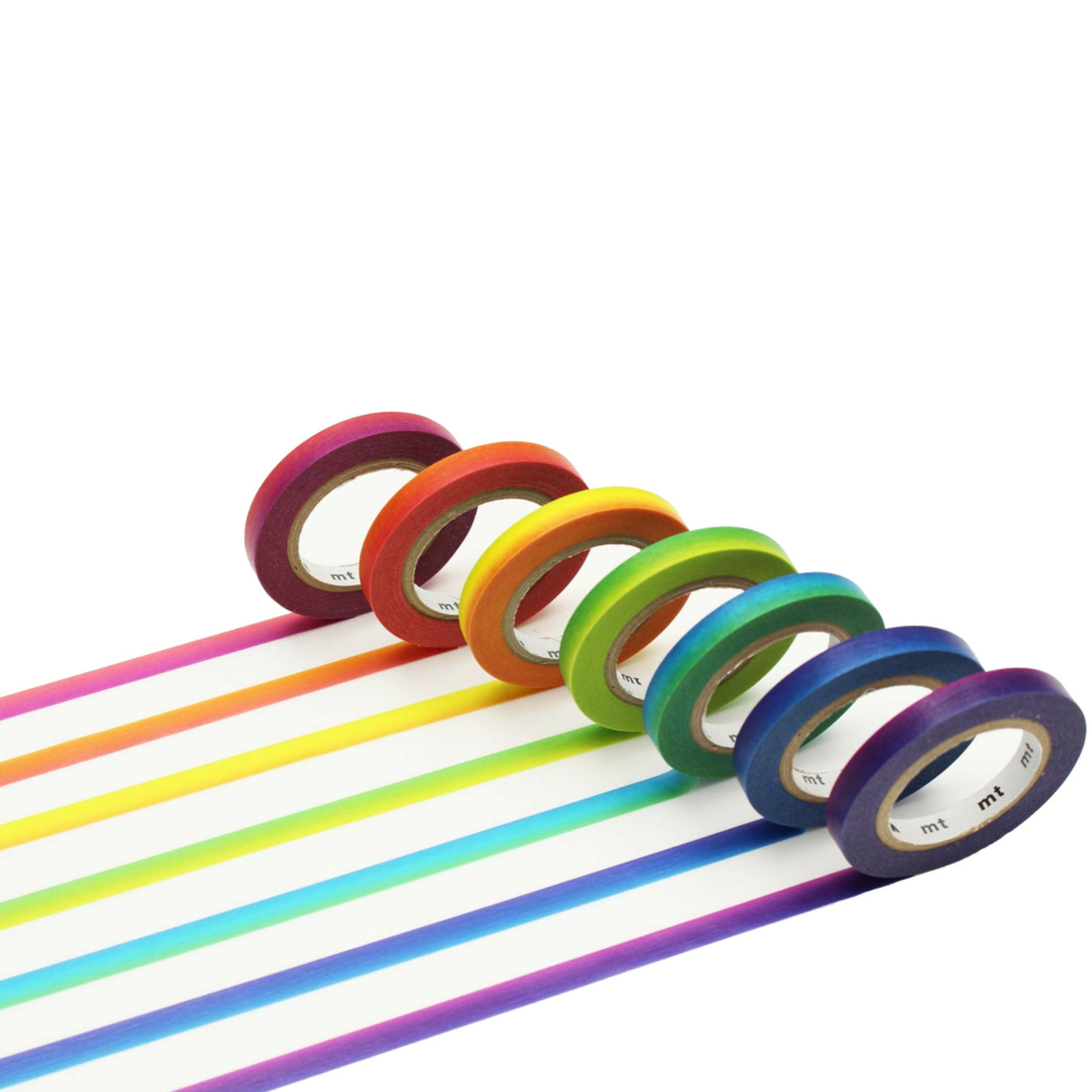 mt Washi Tape Schmal Regenbogen