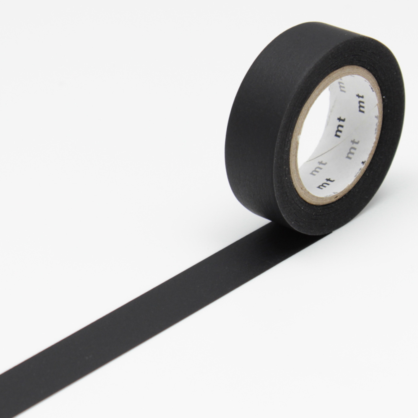 mt Washi Tape Schwarz Matt