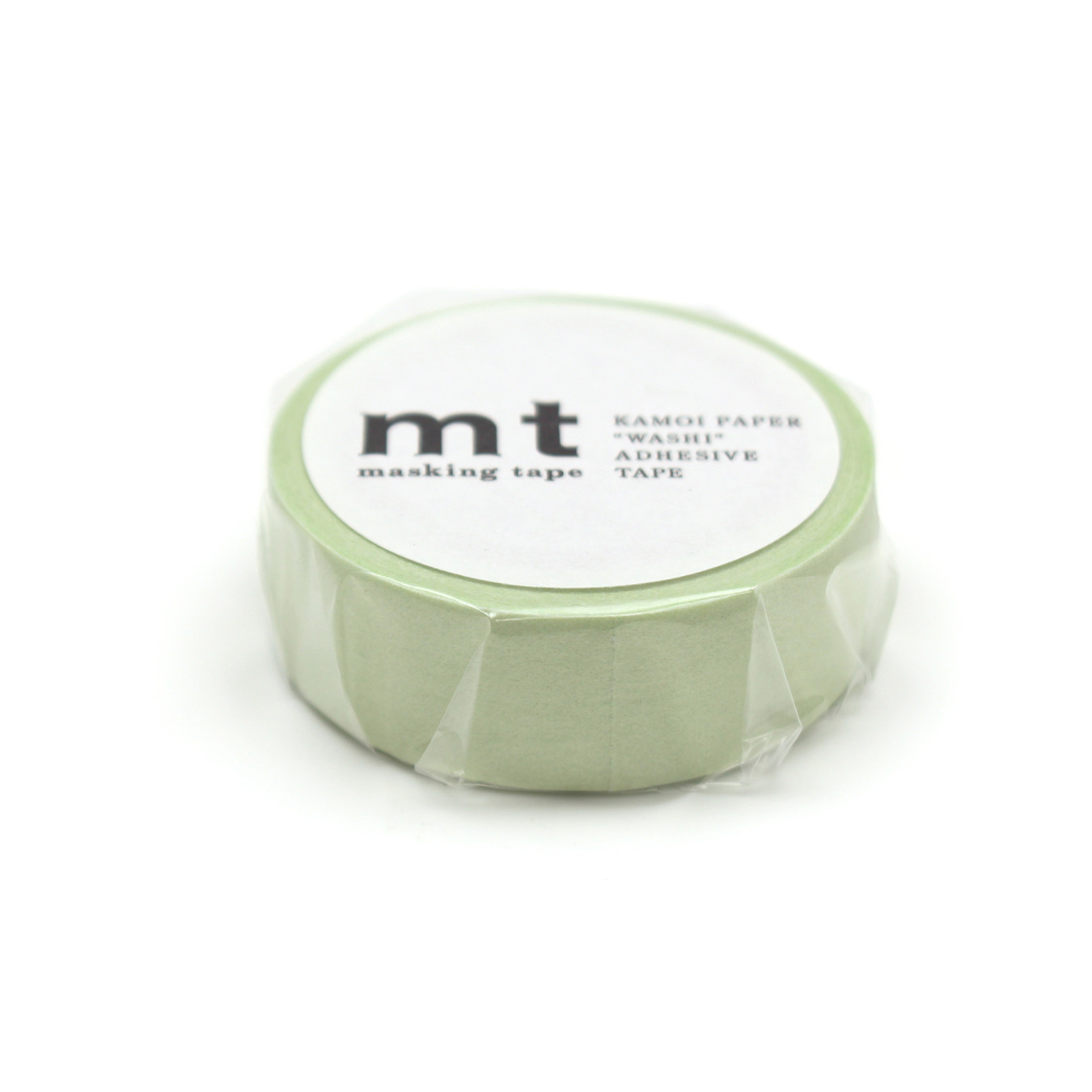 mt Washi Tape Pastell Apfelgrün Leaf