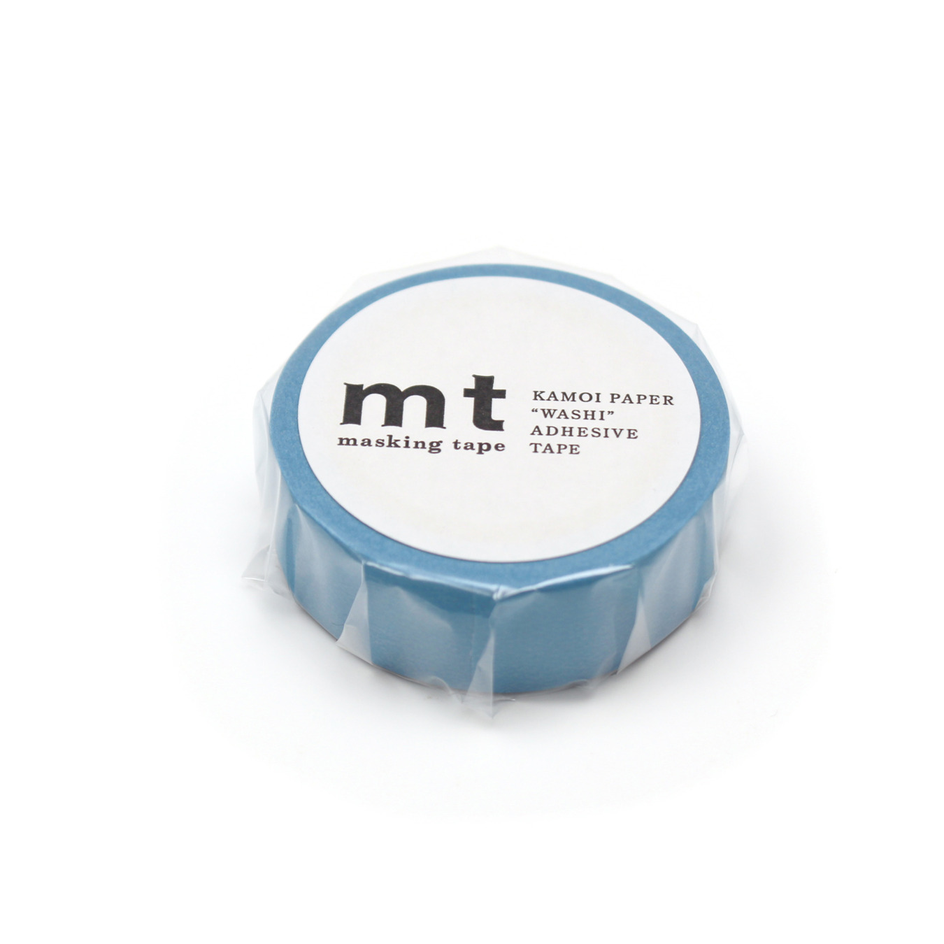 mt Washi Tape Matt Hellblau