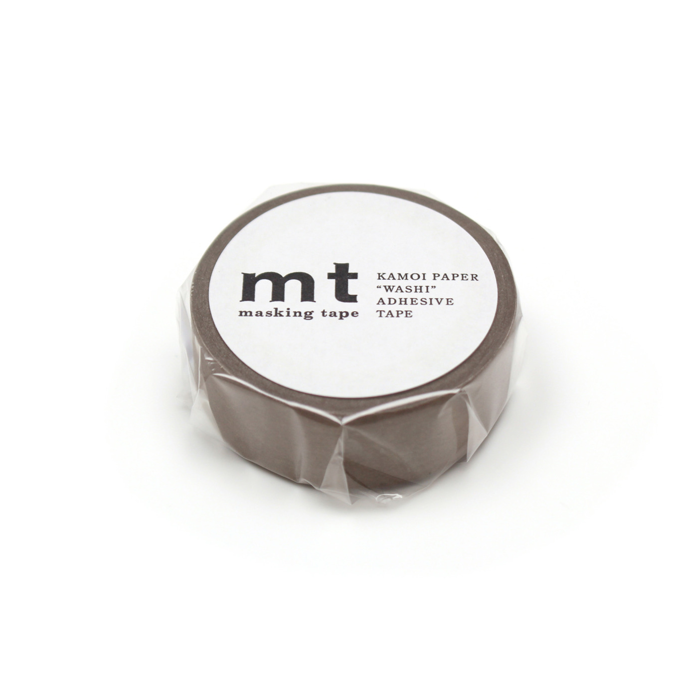 mt Washi Tape Matt Grau-Braun