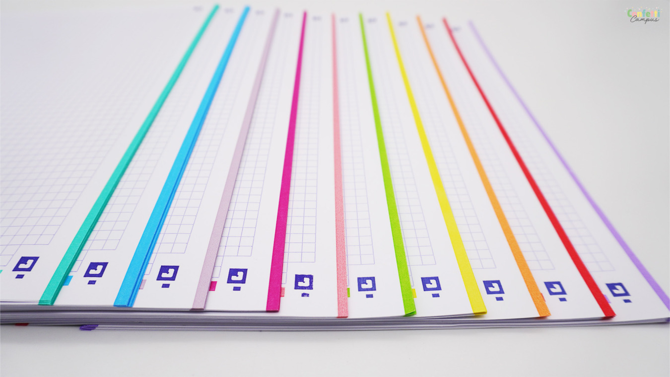 Bunte Lernzettel