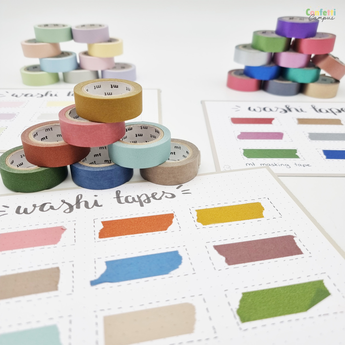 Washi Tape in einer Farbe