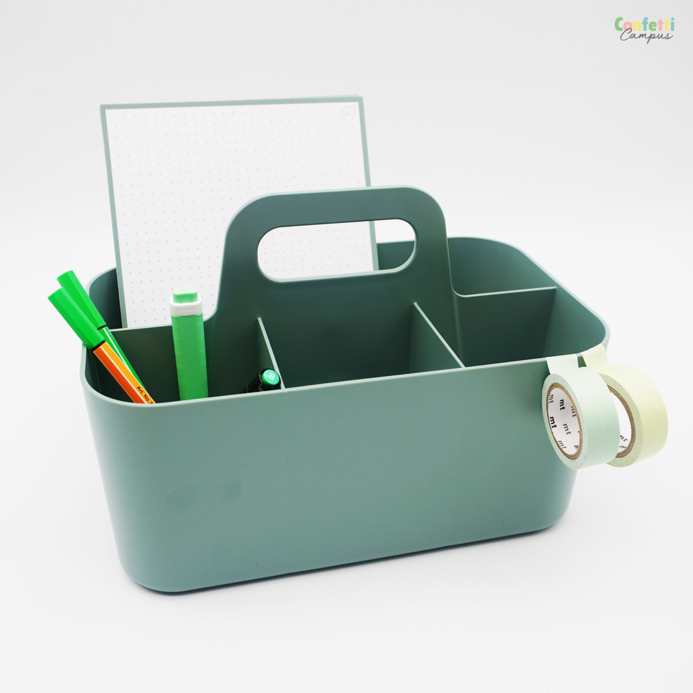 Schreibtisch Organizer Grün