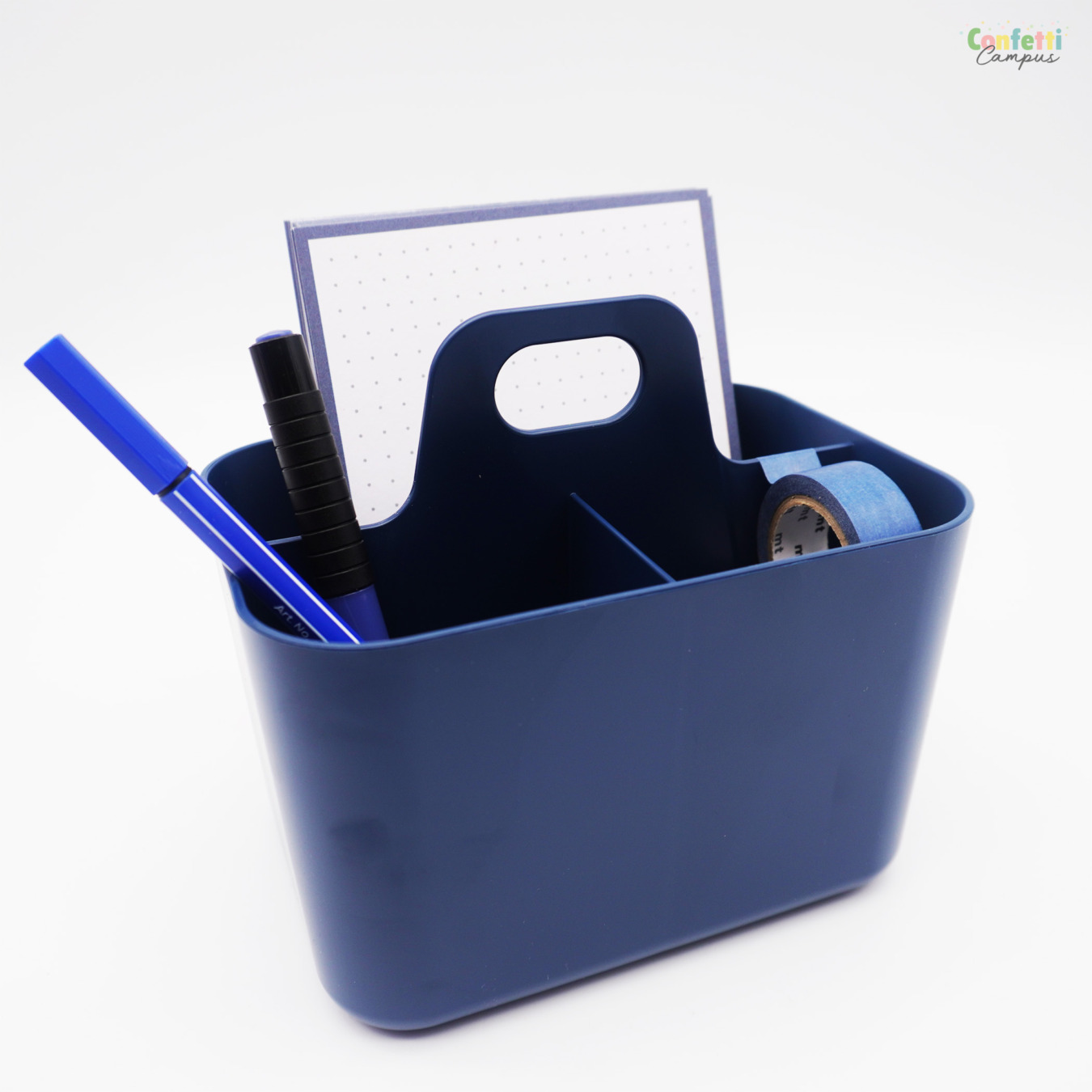 Cooler Stiftehalter Blau