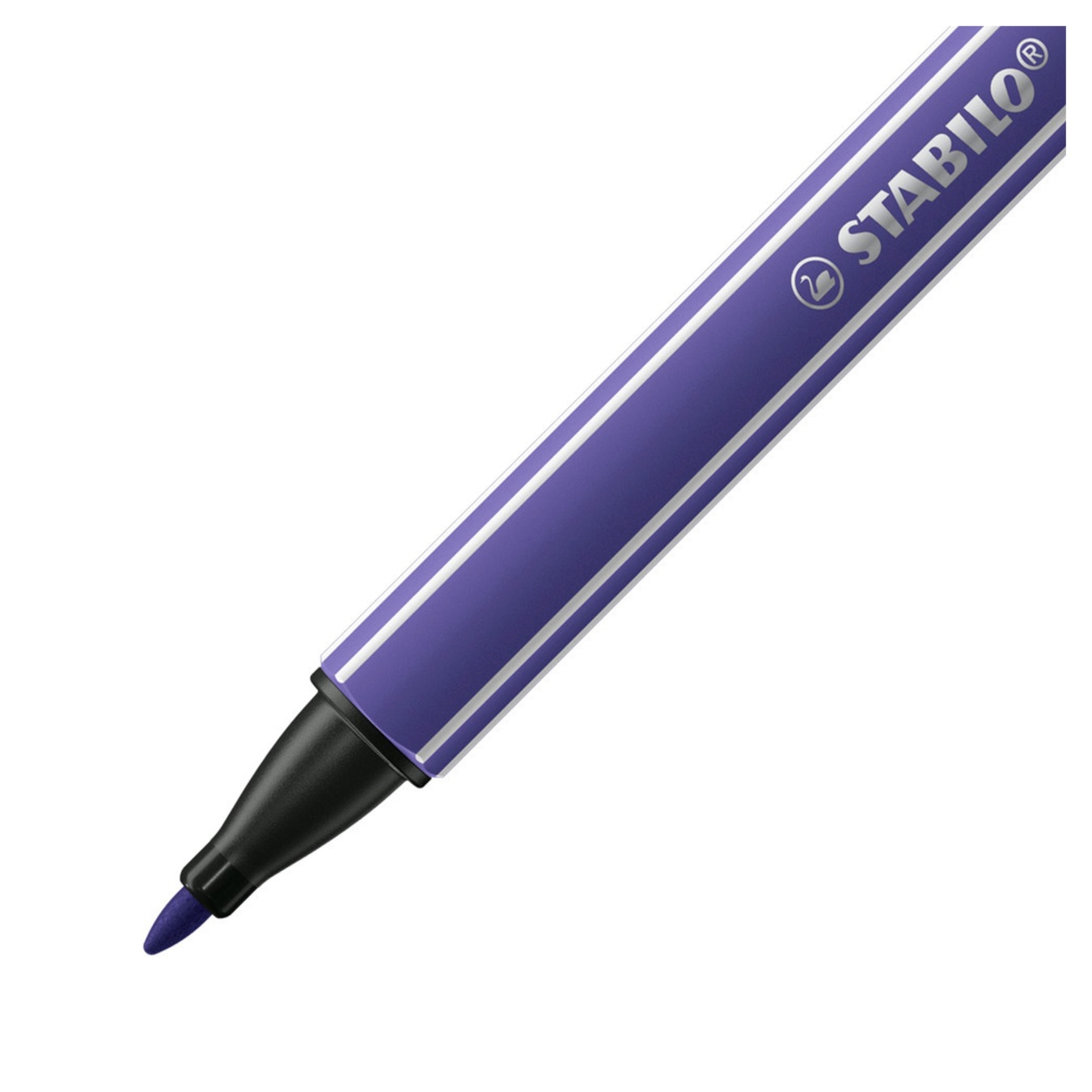 STABILO pointMax 0.8 dünner Filzstift Einzelstift Lila