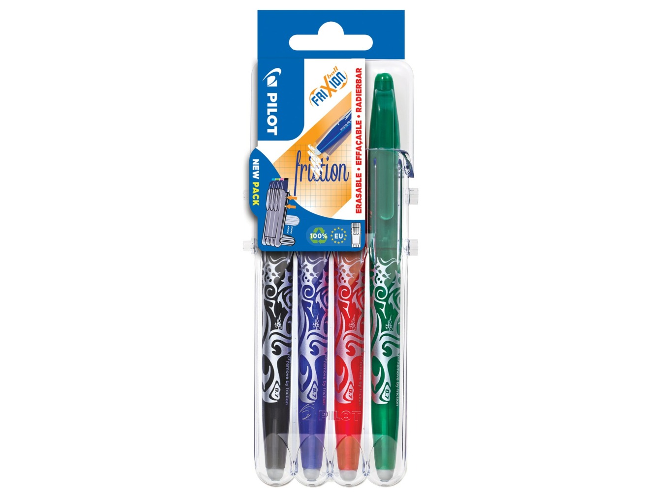 PILOT FriXion Ball radierbare Tintenroller 4er Set