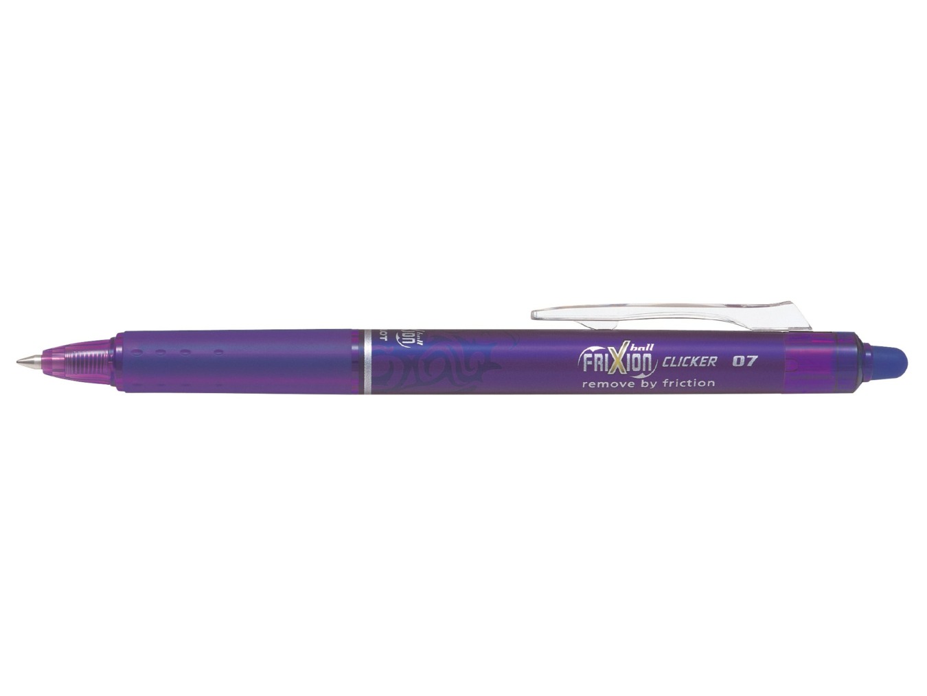 PILOT FriXion Clicker radierbarer Druck-Kugelschreiber Violett