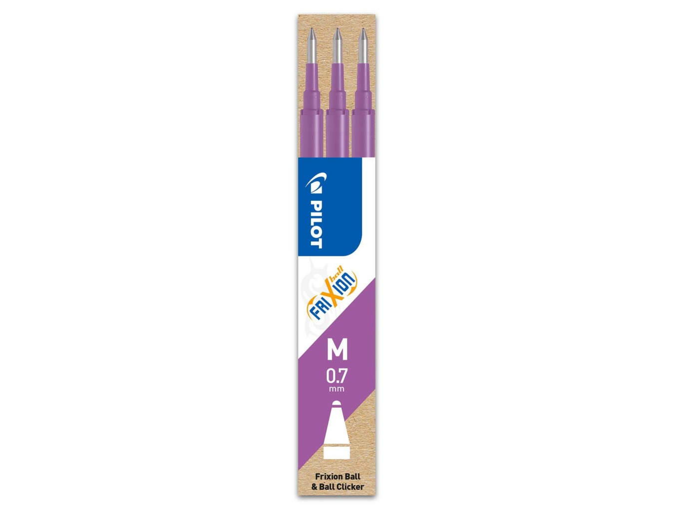 PILOT FriXion Minen für Ball & Clicker Lila