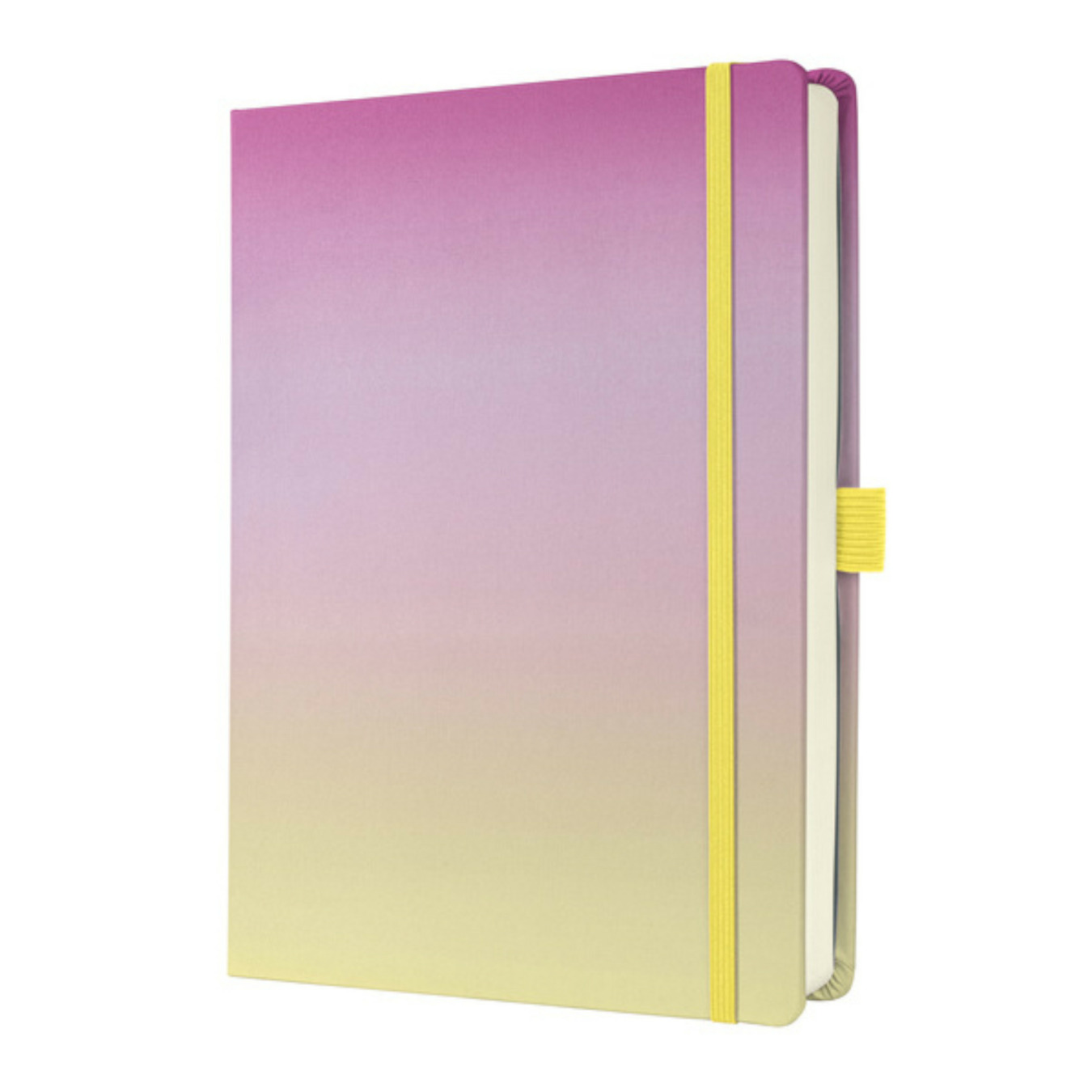 SIGEL Bullet Journal Notizbuch Dotted Gradient Pink-Gelb