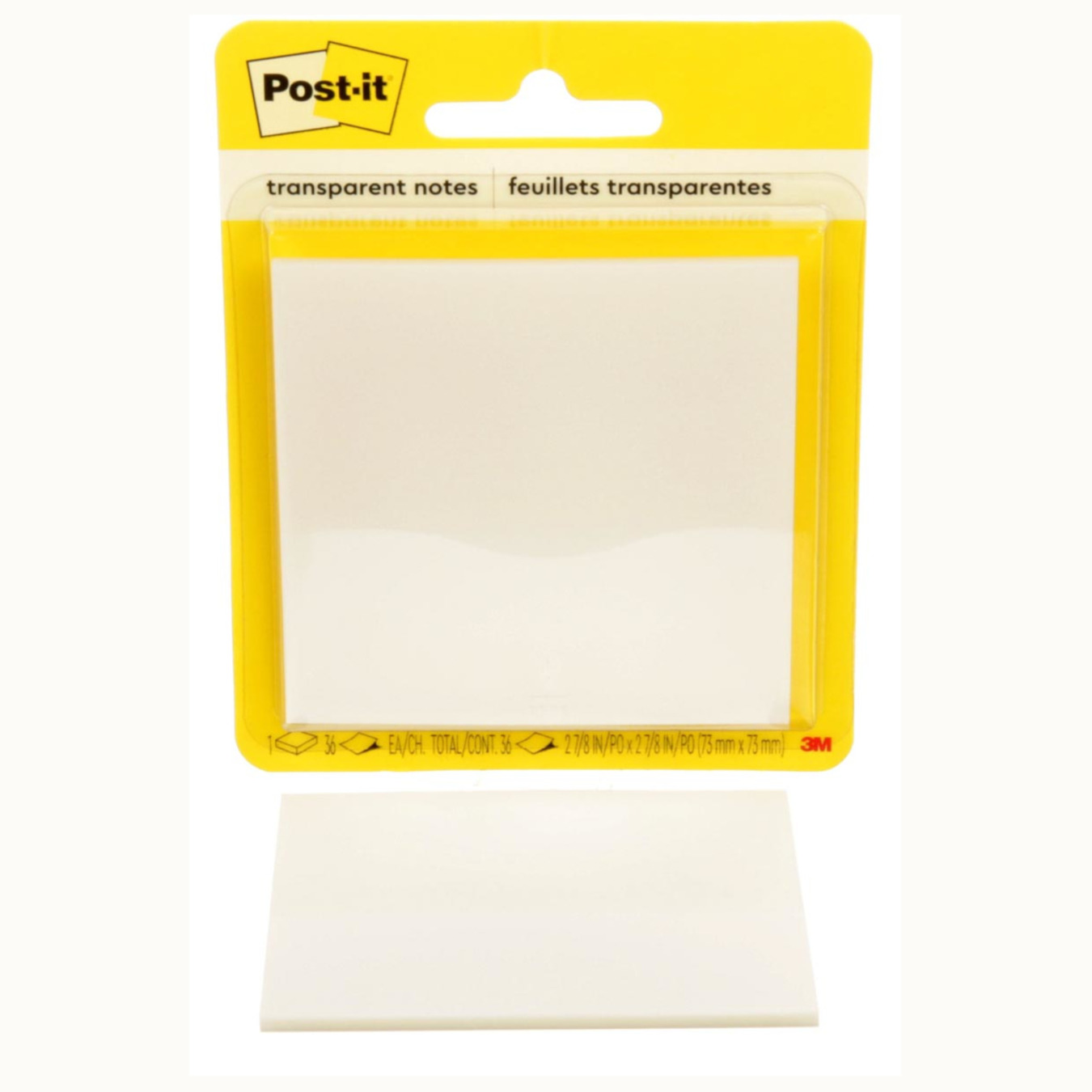 durchsichtige Postits