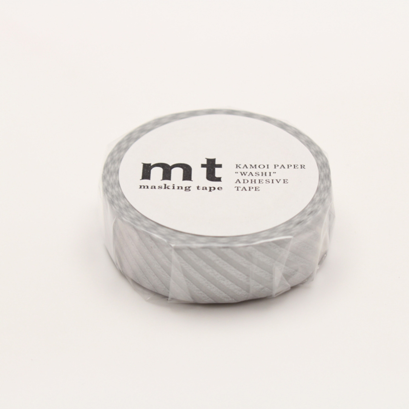 mt Washi Tape Schmale Streifen Silber