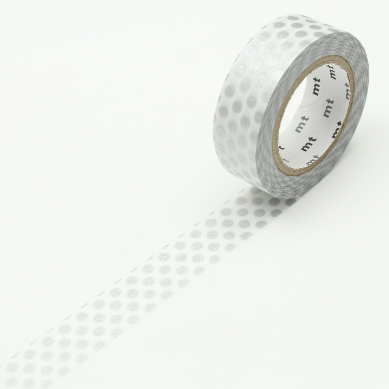 Mt Washi Tape Silber Punkte