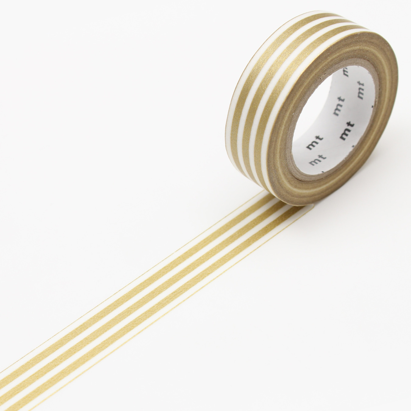 mt Washi Tape Border Streifen Gold
