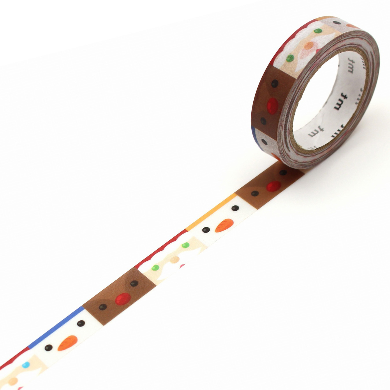mt Washi Tape Santa-Rudolph-Frosty