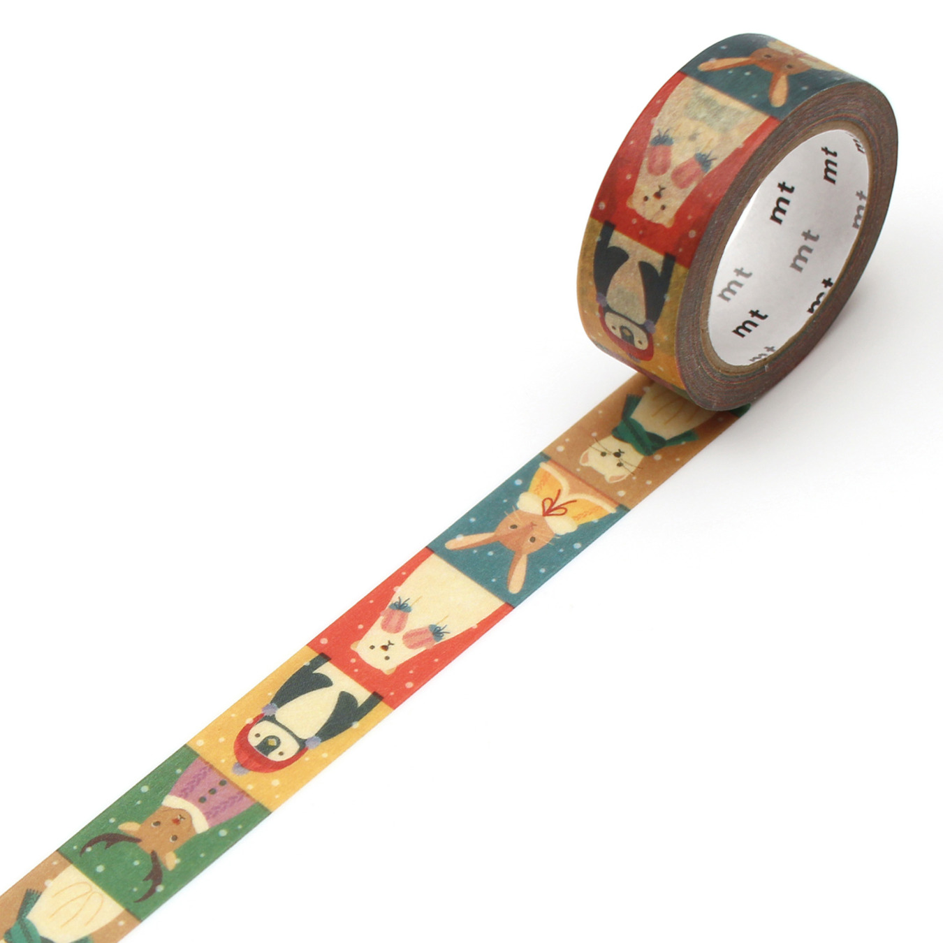 mt Washi Tape Wintertiere