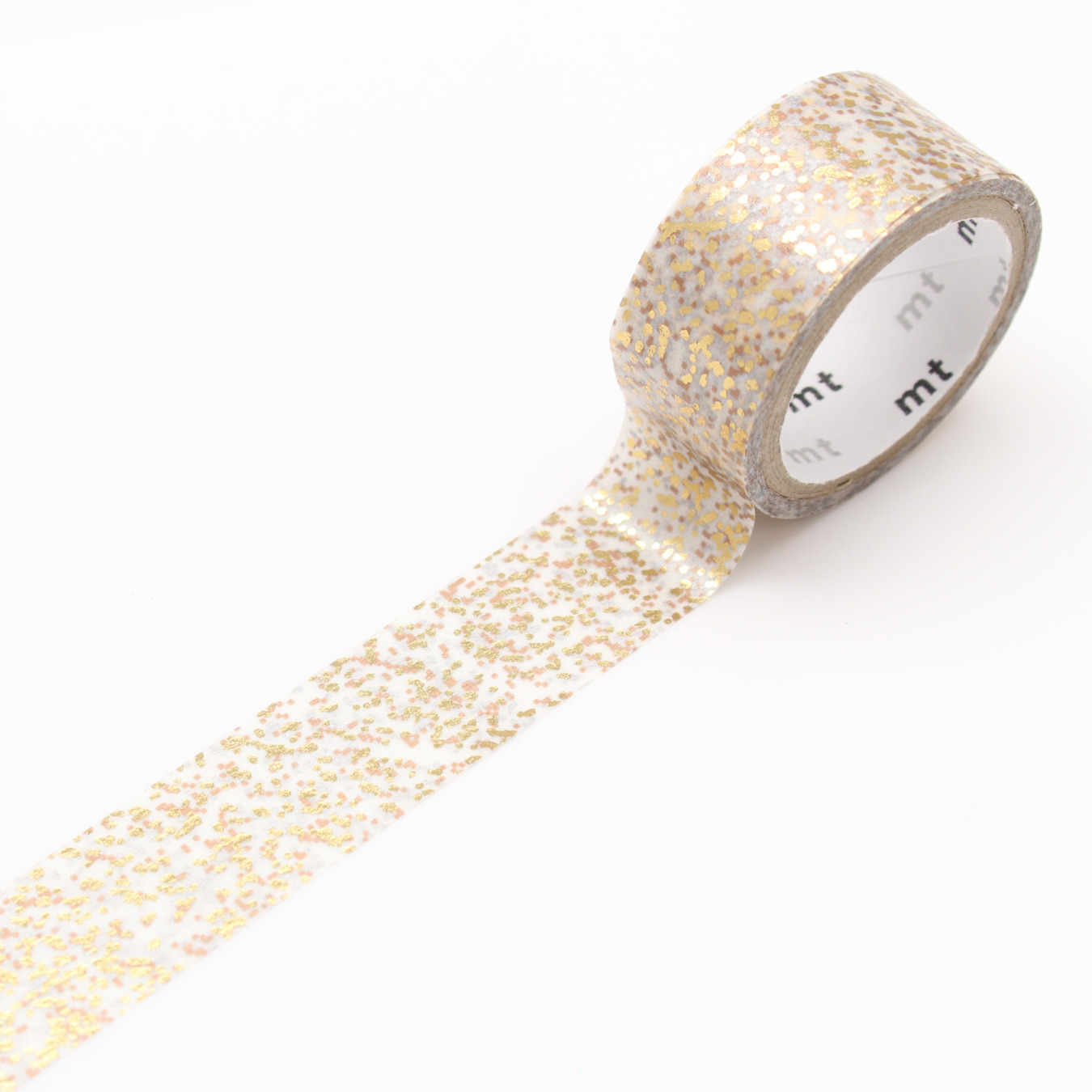 mt Washi Tape Metallic Glitzer Gold