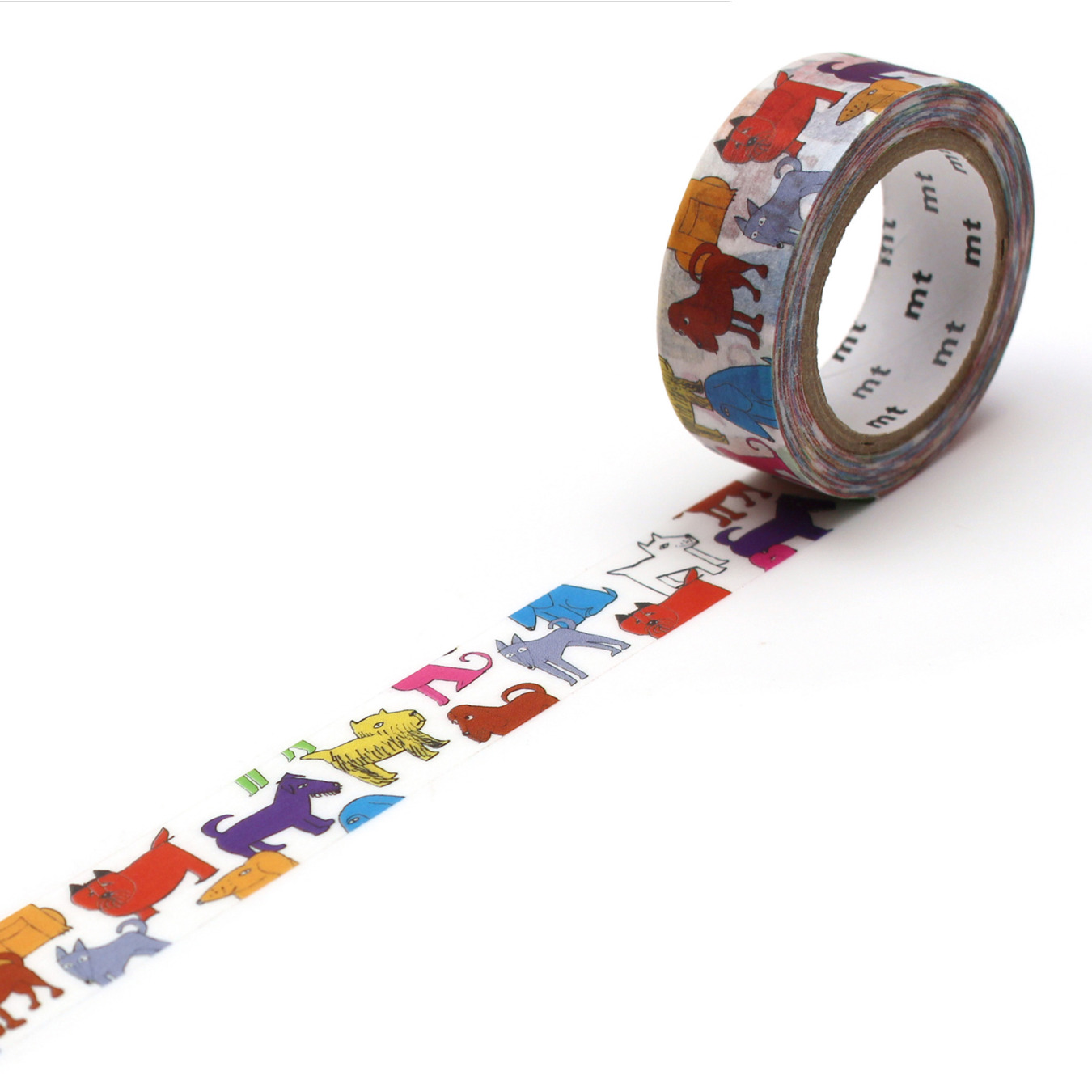 mt Washi Tape Bunter Hund