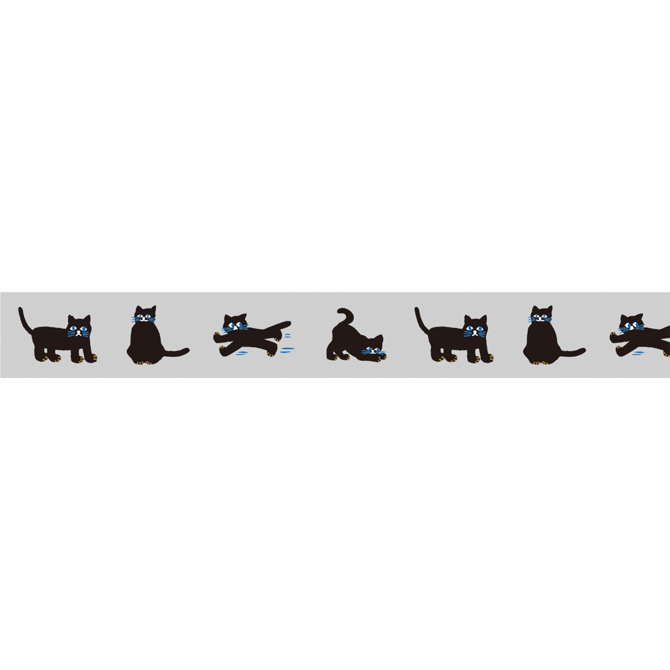 mt Washi Tape Schwarze Katzen