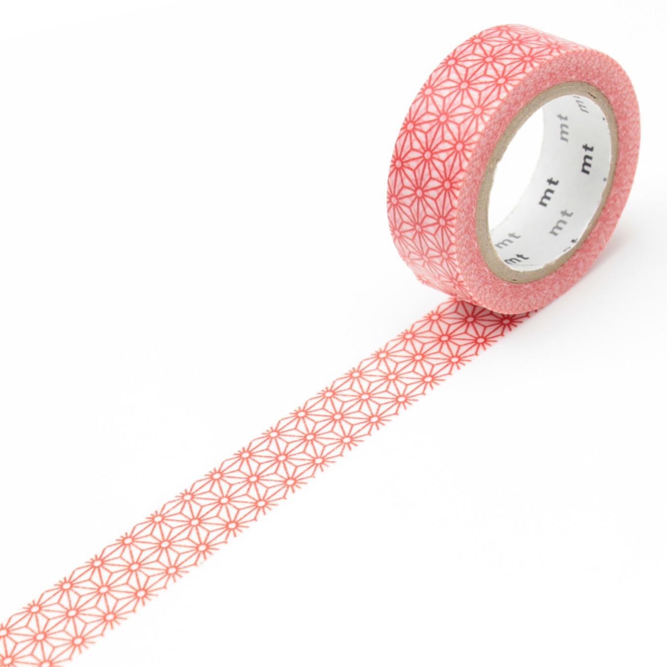 mt Washi Tape Asanoha Sinchu Rot