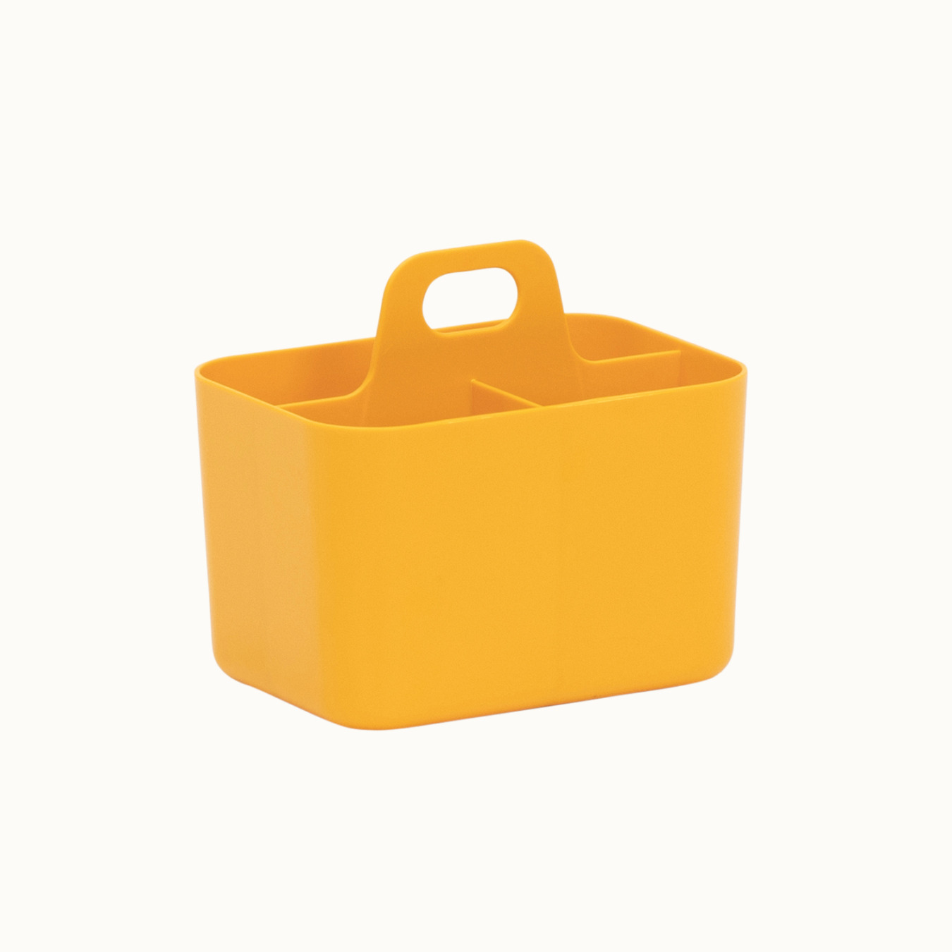 Gelber Tischorganizer